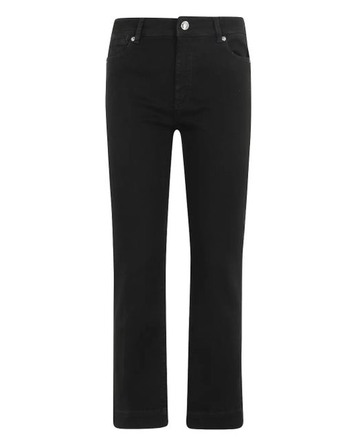 Vaqueros rectos con botones Sportmax de color Black