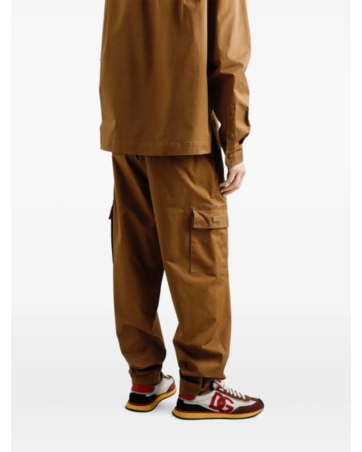 メンズ Dolce & Gabbana ストレートパンツ Brown