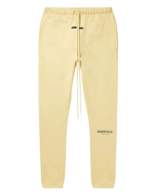 Fear Of God Yellow Elasticated-Waistband Track-Pants for men