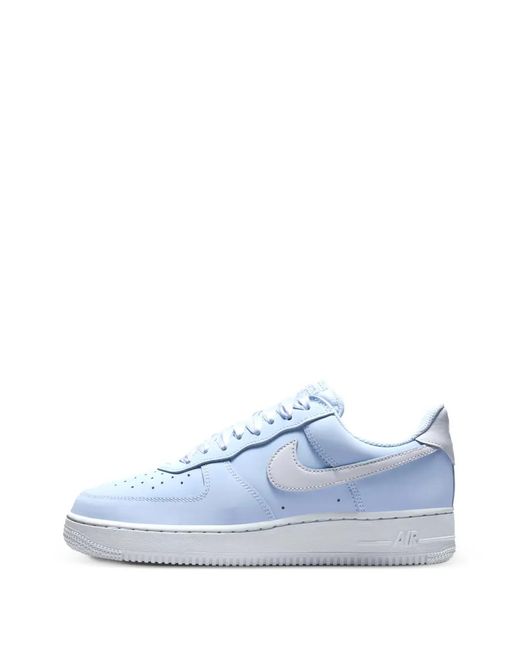 Nike Blue Air Force 1 Retro Premium Sneakers