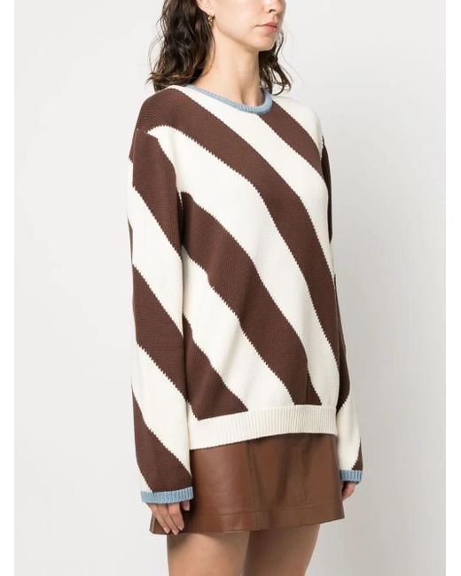 LaDoubleJ Brown Sweater Cotton