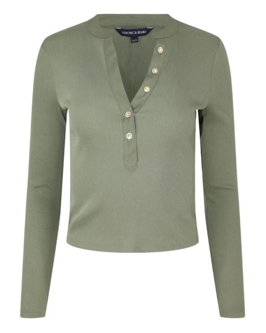 Haut Jocelyn À Design Nervuré Veronica Beard en coloris Green