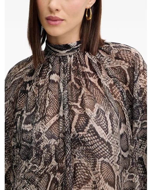 Guess Brown Audrine Blouse