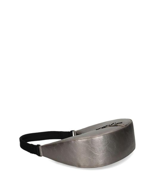 Tommy Hilfiger ロゴプレート ショルダーバッグ Gray