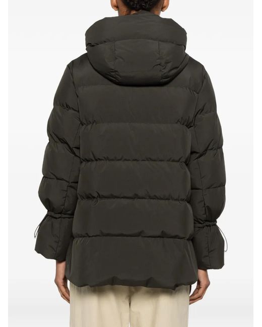Moorer Black Gadia Puffer Jacket
