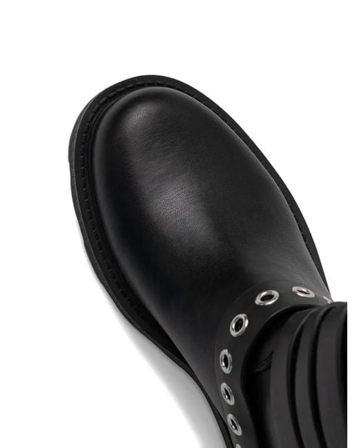 Bottines À Détail De Boucle Guess en coloris Black