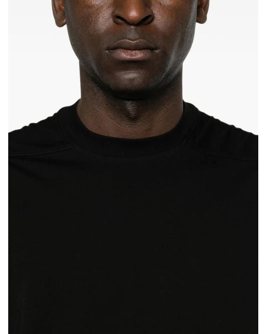 Rick Owens Black Rick S Jumbo Cap-Sleeve T-Shirt for men