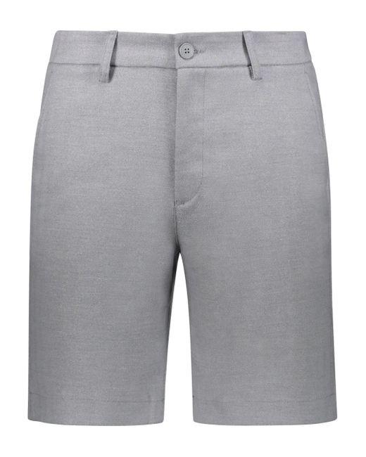メンズ Les Deux ストレート ショートパンツ Gray