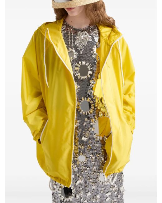 Prada Yellow Re-Nylon Windbreaker