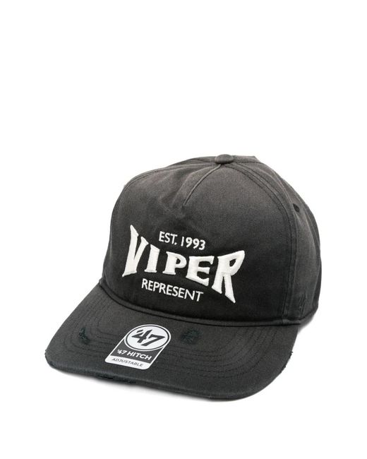 Represent Black X '47 Viper Room Embroidered Baseball Cap for men