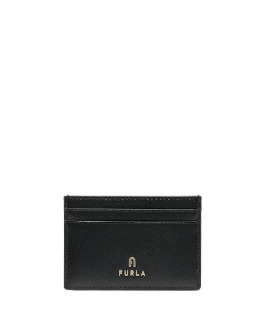 Furla Black Leather Card Holder