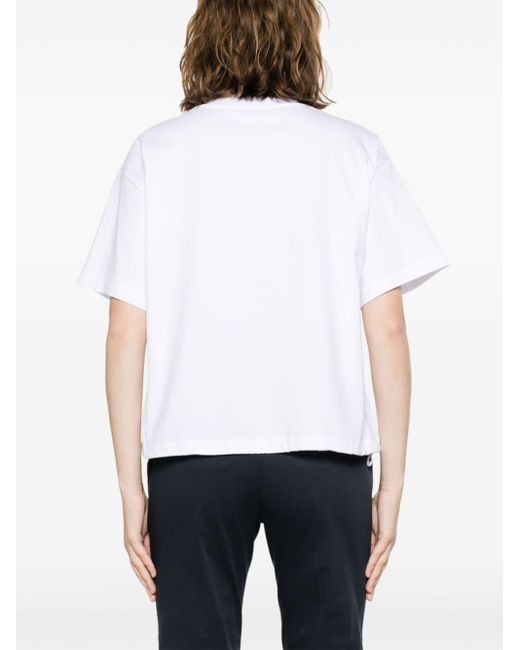 Camiseta Punto Luce Peserico de color White