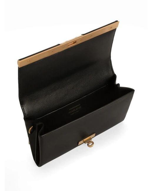 Dolce & Gabbana Black Shoulder Bag Marlene