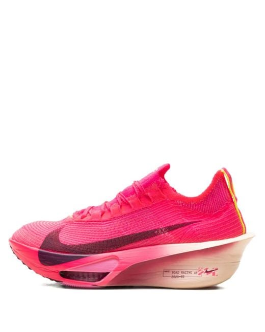 Nike Pink Alphafly 3 Road-Racing Sneakers
