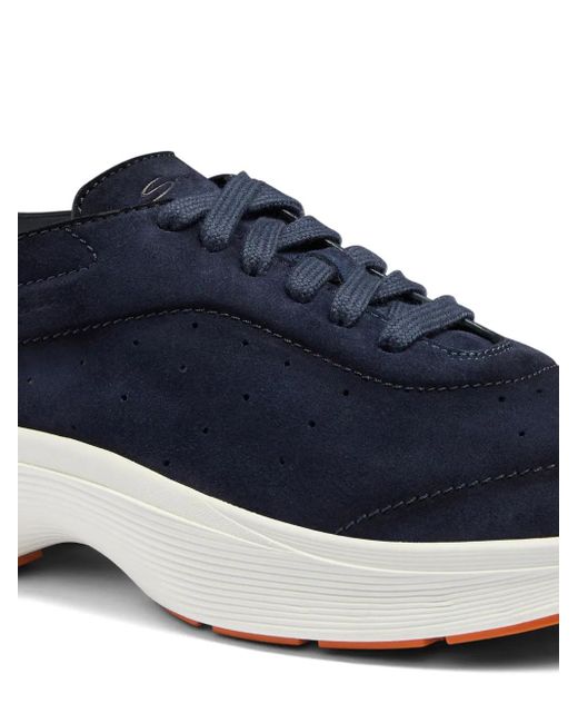 Santoni Blue Bounce Sneakers for men