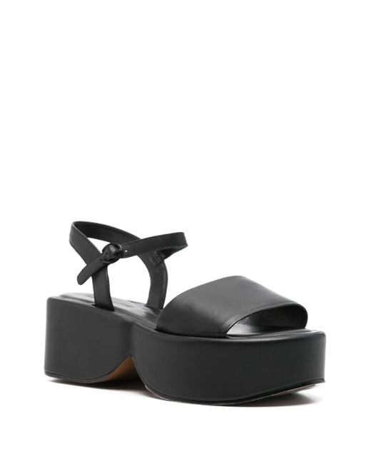 Robert Clergerie Black 65Mm Flowe Sandals