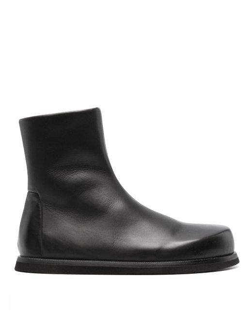 Marsèll Black Accom Mm4584 Leather Boots for men