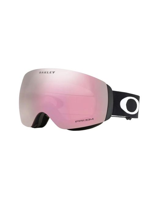 Oakley Pink Flight Deck Snow Goggles