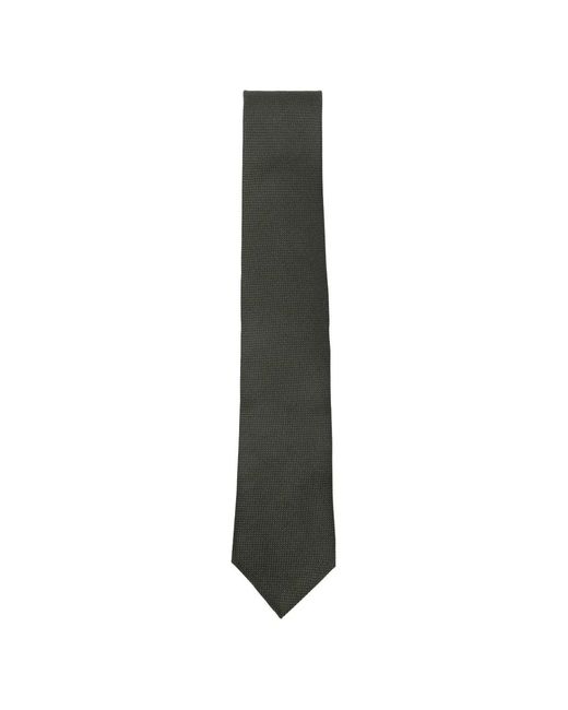 Boss White Textured Tie for men