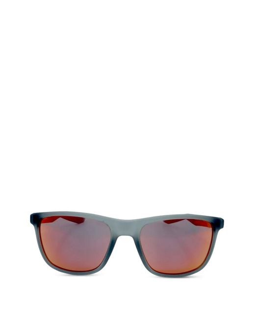 Nike Purple Essential Endeavor Biker-Frame Sunglasses for men