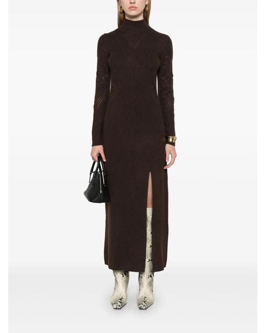 Ba&sh Black Armia Maxi Dress