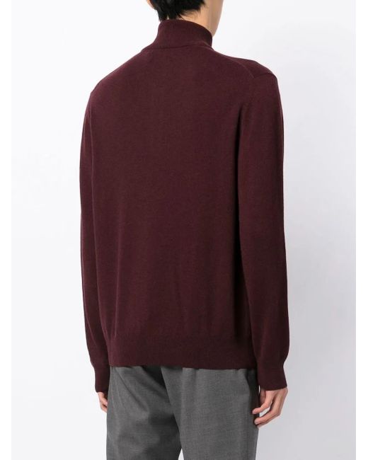 Polo Ralph Lauren Pullover Mit Stehkragen in Red für Herren