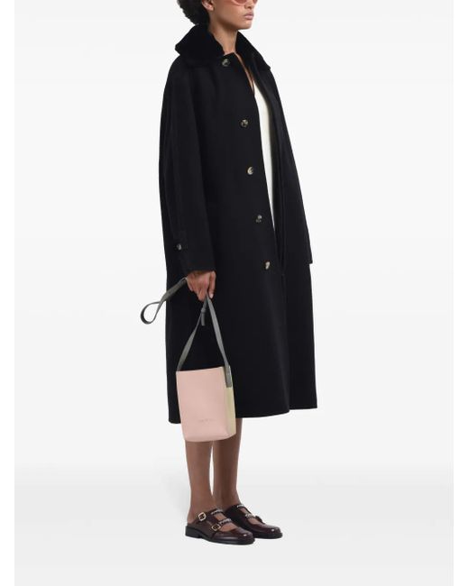 Marni Black Single-Breasted Coat