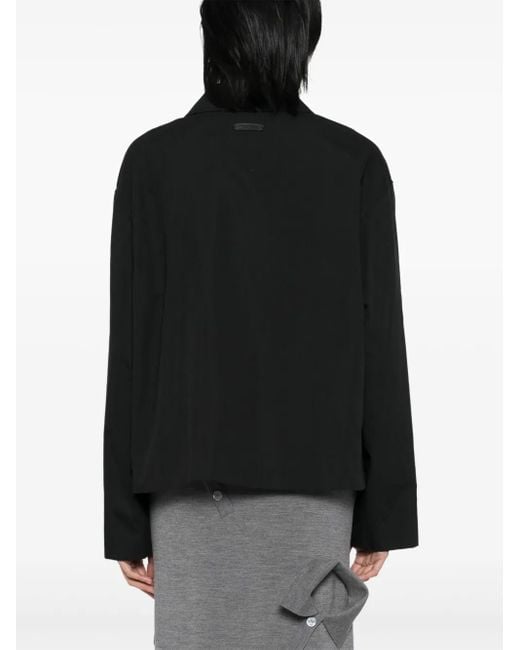 Chaqueta Con Botones Moschino de color Black