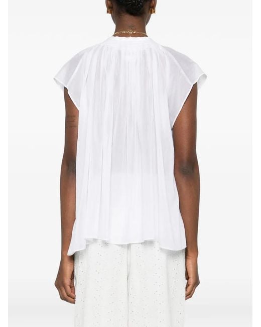 Forte_forte White Buttoned Shirt