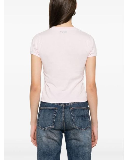 Coperni ハートモチーフ Tシャツ Pink