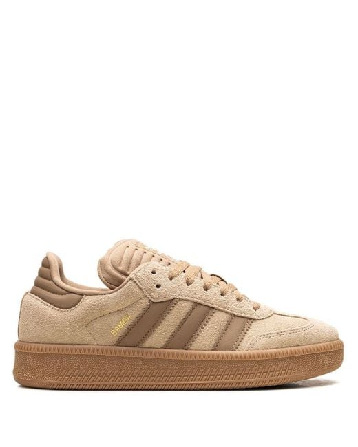 Adidas Samba XLG "Magic Beige/Cardboard/Gum" Sneakers in Brown für Herren