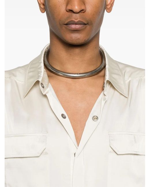 Rick Owens Jumbo Overhemd in het White voor heren