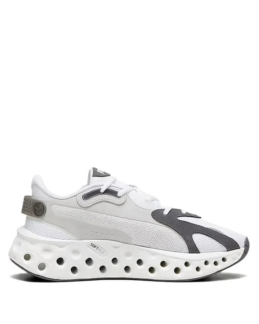 PUMA Perforierte Softride Frequence Sneakers in White für Herren
