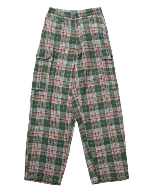 Sky High Farm Cotton Trousers Green
