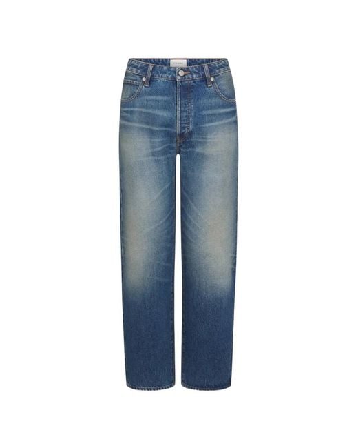 FRAME Blue Faded Jeans