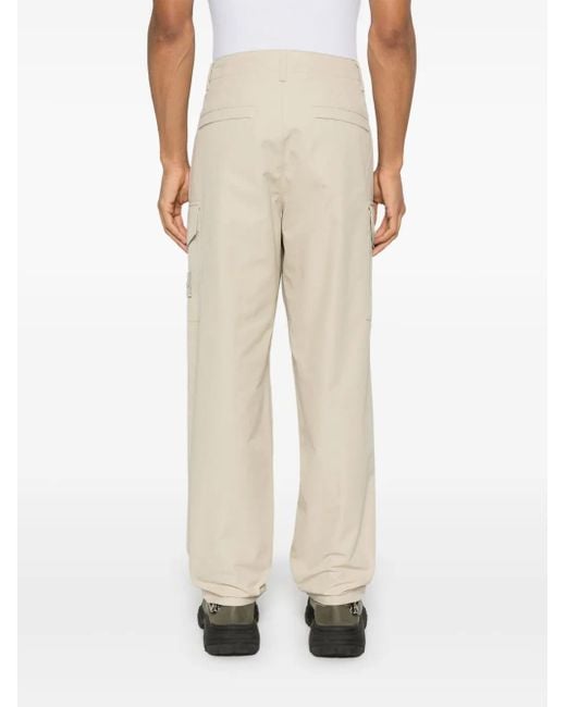 Stone Island Natural Cargo Trousers Weatherproof Cotton Canvas_ Ghost Piece Pack for men