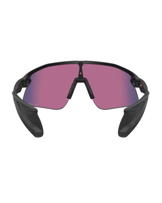 Oakley Pink Shield-Frame Sunglasses