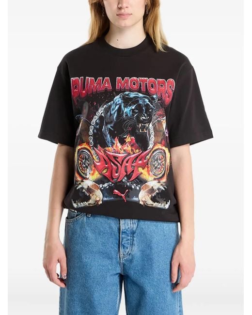 PUMA Red X X A$Ap Rocky Motors Graphic T-Shirt