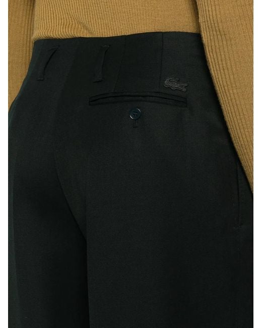 Lacoste Gray Pleated Pants for men