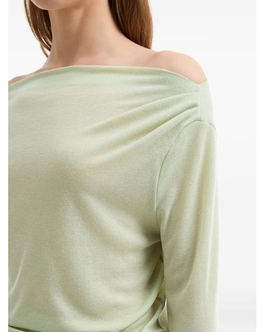 B+ AB Green Ruffled Mini Skirt Set