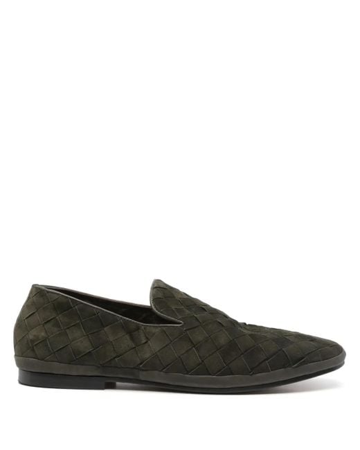 Henderson Black Guinea Loafers for men