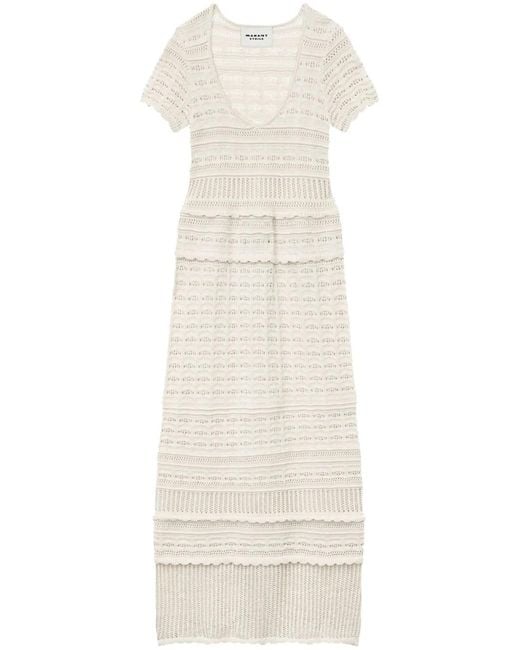 Isabel Marant White Aurore Dress
