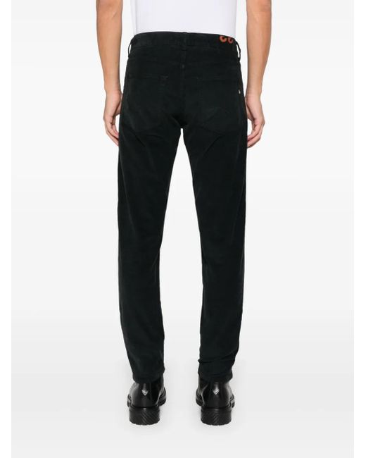 Dondup Black Dian Trousers for men