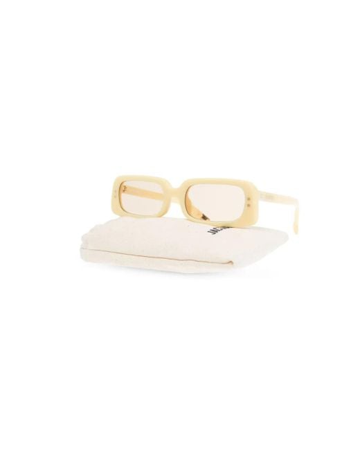 Jacquemus Natural Sunglasses