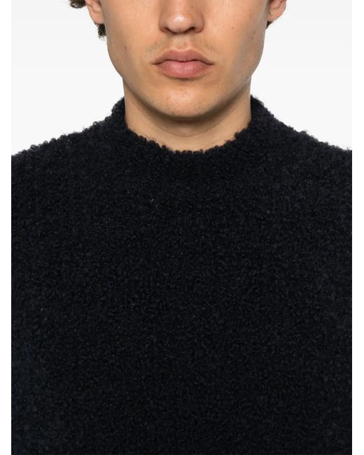 Pull À Col Ras Du Cou Tagliatore pour homme en coloris Black