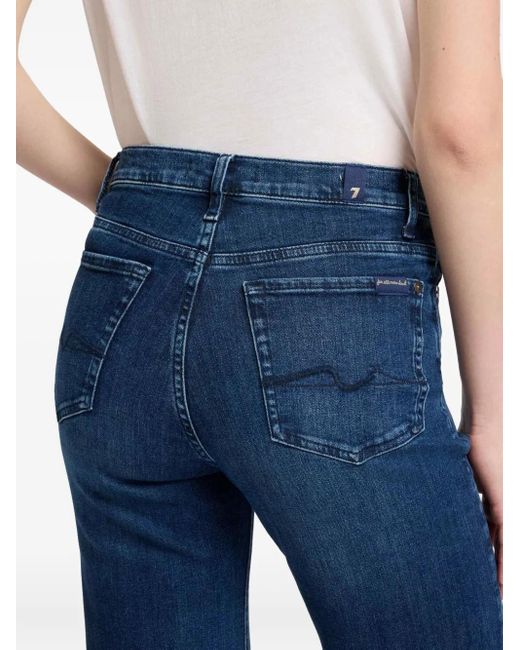 7 For All Mankind Blue Modern Dojo Jeans