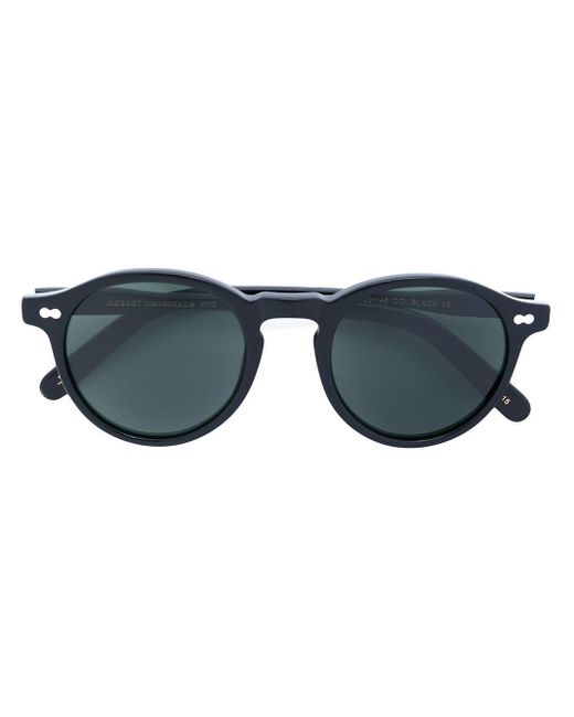 Matte round frame sunglasses di Moscot in Multicolor