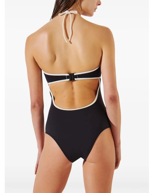 Karl Lagerfeld Blue Hotel Karl Swimsuit