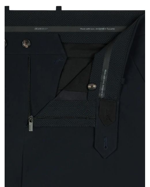 Rrd Black Straight-Leg Tapered Trousers for men