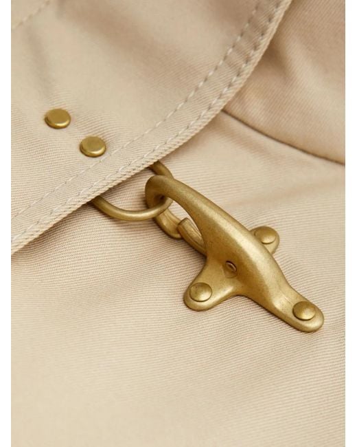 Fay Natural Belted Hook Coat